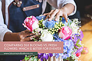 Comparing Silk Blooms vs. Fresh Flowers: Which Is Better for Events? - Blooms and Balloons