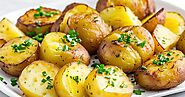 Smashed Potatoes Recipe with Air Fryer