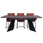 Lavello Ceramic Extending Table - Dining Table | RedTree Furniture
