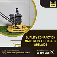 Adelaide's Premier Compaction Equipment Rental Services