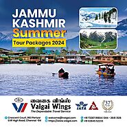 Explore Jammu Kashmir Tour Packages from Chennai | Vaigai Wings