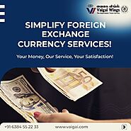 Reliable Foreign Exchange Services in Chennai | Vaigai Wings