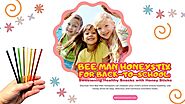 Bee Man Honeystix for Back-to-School: Sweetening Healthy Snacks with Honey Sticks