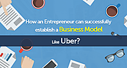 How an entrepreneur can successfully establish a business model like Uber?