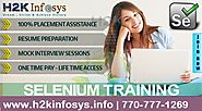 Selenium Online Training | Automation Testing Training