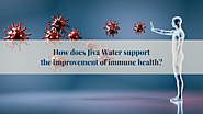 How does Jiva Water support the improvement of immune health?