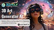 Exploring the Future of Creativity 3D Art Generators AI | TechPlanet