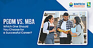 PGDM Vs MBA: Which One Should You Choose for a Successful Career?