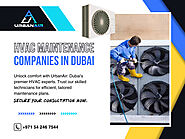 HVAC Maintenance Companies In Dubai