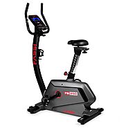 Upright exercise bikes