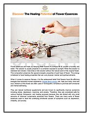 Discover The Healing Potential of Flower Essences