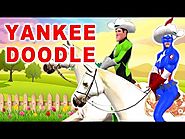 Yankee Doodle Went To Town| Captain America|Nursery Rhymes| American patriotic song | Children Songs