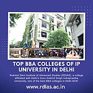Top BBA Colleges of IP University in Delhi