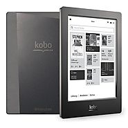 Kobo Aura H2O 6.8-Inch Comfort Light, Water Resistant E-Reader (Black)