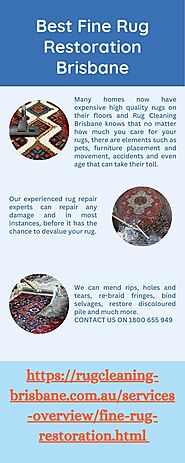 Best Fine Rug Restoration Brisbane