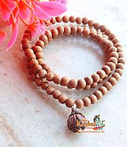 Sandalwood Mala – Original Tulsi Mala Store