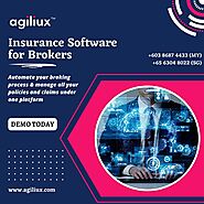 Agiliux's Cutting-edge Insurance Broking Management System