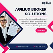 Stay Ahead in the Insurance Market: Agiliux's Agile Insurance Broking Software Solutions