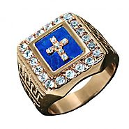 Testament Ring Gold & Lapis Lazuli