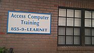 Access Computer Training Signage