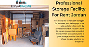 What Are The Advantages of Using Self-storage Units in Jordan