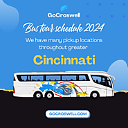 From Cincinnati to the USA: GoCroswell's 2024 Bus Tour Schedule