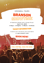 Branson’s Entertainment Tour - GoCroswell