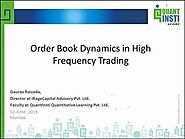 Order book dynamics in High Frequency Trading