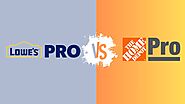 LOWE’S Pro Desk vs. HOME DEPOT PRO DESK