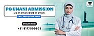 PG Unani Admission