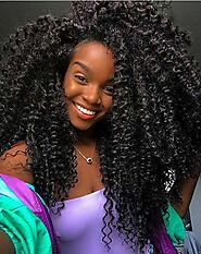 Curly Couture: Afro curly Hair Weave Collection