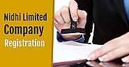 Nidhi Limited Company Registration in India | LegalPillers