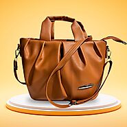 Women Leather Sling Bag | NATIONAL HANDBAGS – HalfPe