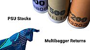 PSU Stocks for Long Term - Multibagger Return- Do you Own Any?