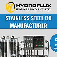 Hydroflux Engineering Pvt Ltd on Instagram: "🌟 Looking for top-notch stainless steel RO solutions? Look no further! H...