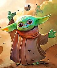 Yoda paint by numbers