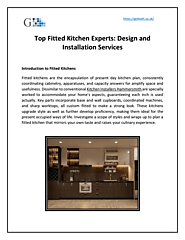 Top Fitted Kitchen Experts: Design and Installation Services