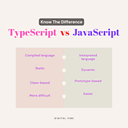 Difference between typescript vs javascript - DigitalVibe