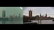 Just for fun and it makes me nostalgic London in 1927 & 2013