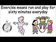 Exercise is Cool- Hip Hop song to teach kids the importance of physical activity- by Mark D. Pencil