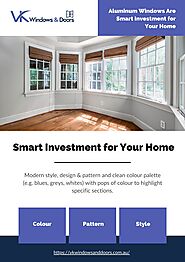 Aluminum Windows Are Smart Investment for Your Home