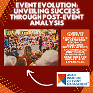 Event & Management Evolution: Unveiling Success through Post-Event Analysis