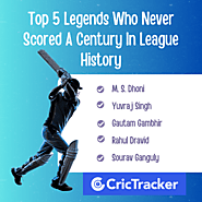 Top 5 Legends Who Never Scored A Century In League History