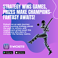 Strategy Wins Games, Prizes Make Champions– Fantasy Awaits!