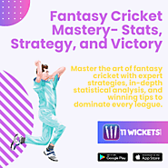 Fantasy Cricket Mastery- Stats, Strategy, and Victory