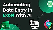 Automating Data Entry In Excel With AI