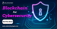 Blockchain for Cybersecurity