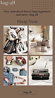 New Arrivals of Travel Bag Organizers and more | Bag-all