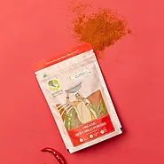 Asmita Organic Farm Organic Red Chilli Powder - Fiery Flavor, Naturally Grown