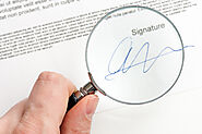 Signature Matching Services India – India Handwriting Expert